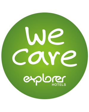 Logo Wecare RGB gradient s bílým pozadím