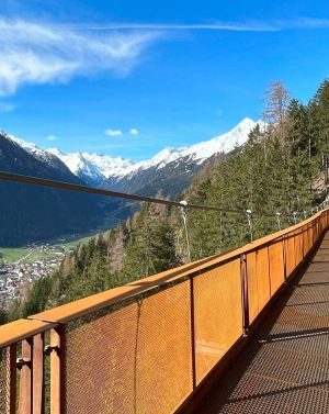 Új függőhíd Neustift im Stubaitalban