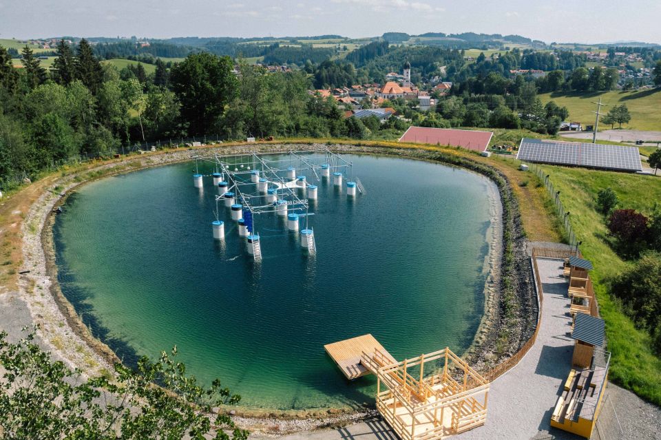 Wasserkletterpark im Allgäu - AlpspitzSPLASH