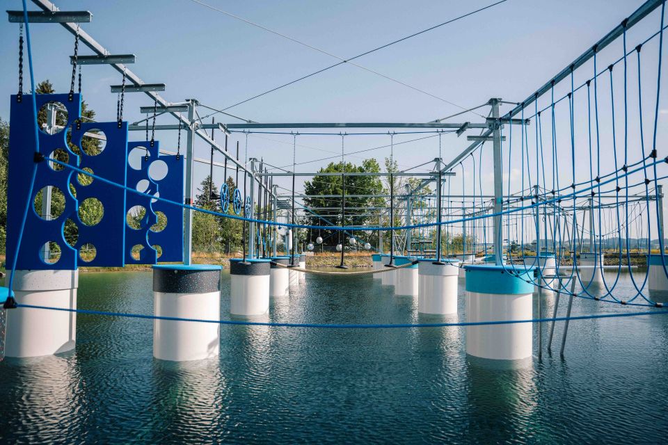 Wasseraktion im AlpspitzSPLASH in Nesselwang