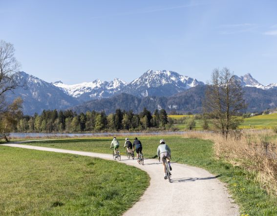 Gravelbike-Tour am Hopfensee