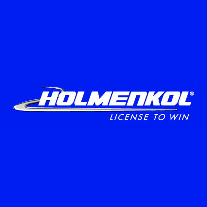 Holmenkol Logo auf Blau