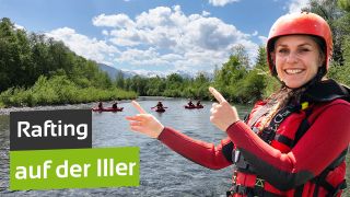 TN/ Rafting auf der Iller im - Oberstdorf im Allgäu