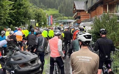 Am Start des Rennradmarathons Arlberg Giro