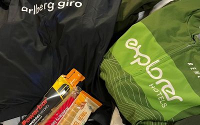 Vorbereitung auf den Rennradmarathon Arlberg Giro für die Explorer Hotels