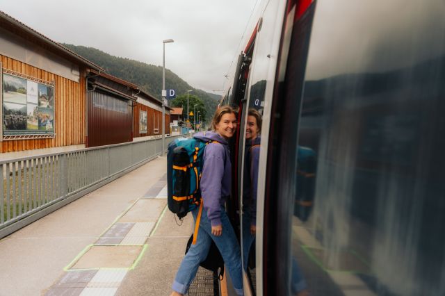 Mit dem Zug zu den Explorer Hotels