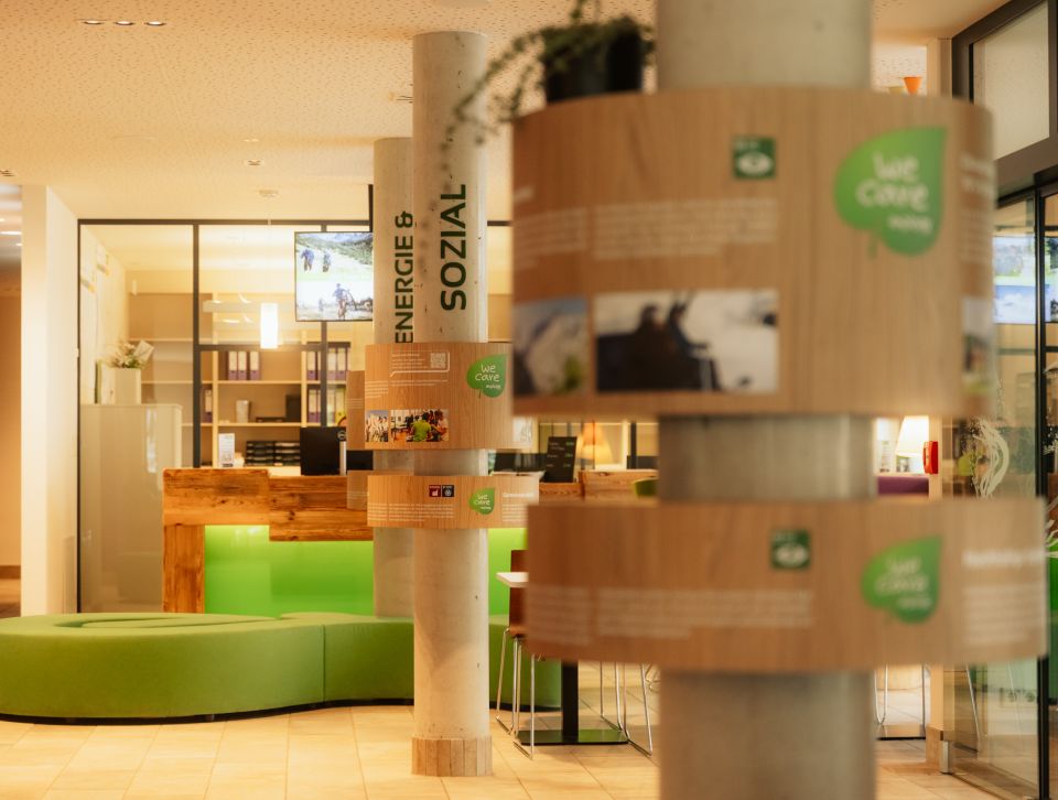 Filary zrównoważonego rozwoju w Explorer Hotel Stubaital