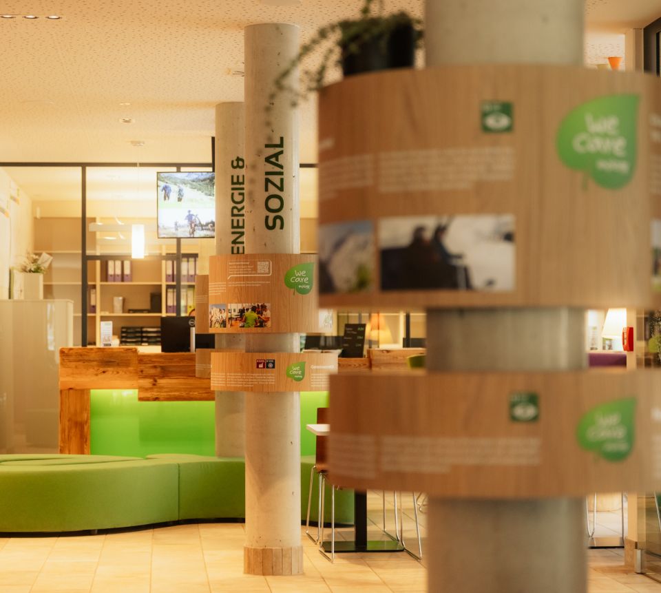 Pilíře udržitelnosti v hotelu Explorer Hotel Stubaital
