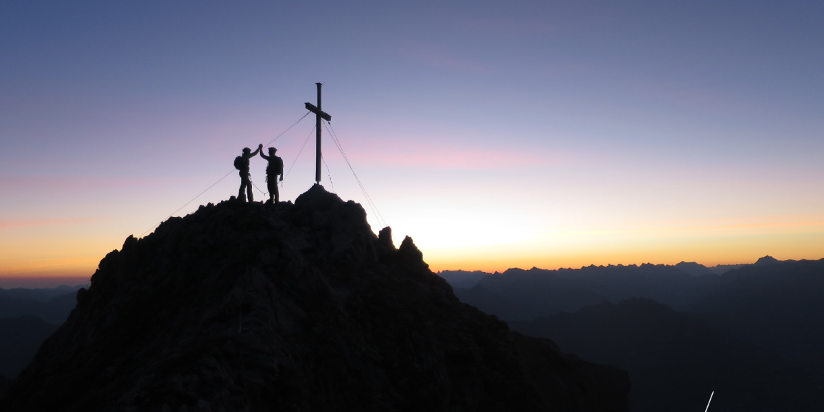 Besteigung Zimba Montafon