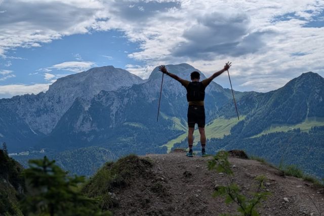 Vrchol dosažený v kempu Explorer Hotels Trailrunning Camp