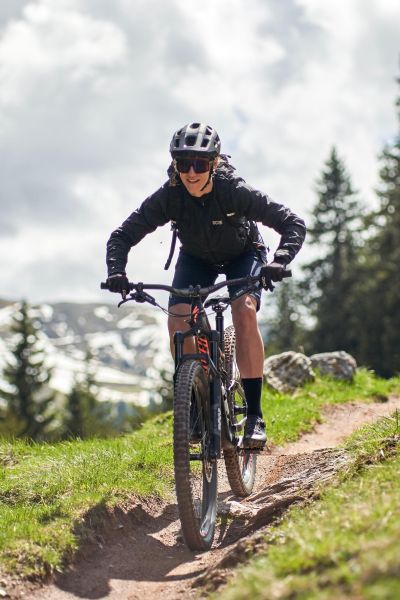 Auf dem Trail beim Explorer Hotels Ladies Bike Camp
