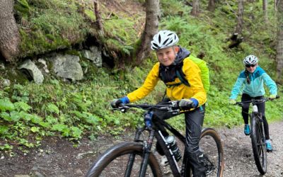 Marion Fromberger und Niels Rieker vom Mountainbike Racingteam