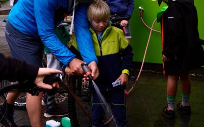 Fahrrad putzen - wie es richtig geht zeigt Holmenkol