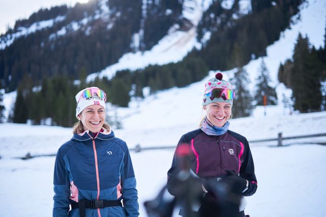 Your training zone cross-country course with trainers Maria and Eva