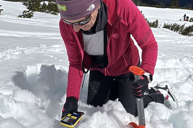 Vyhledávání lavinového transceiveru