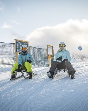 Maximum fun on the Jennerhex toboggan run