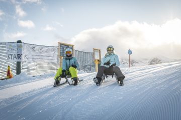 Maximaler Fahrspaß auf der Rodelbahn Jennerhex