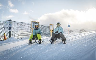 Maximaler Fahrspaß auf der Rodelbahn Jennerhex