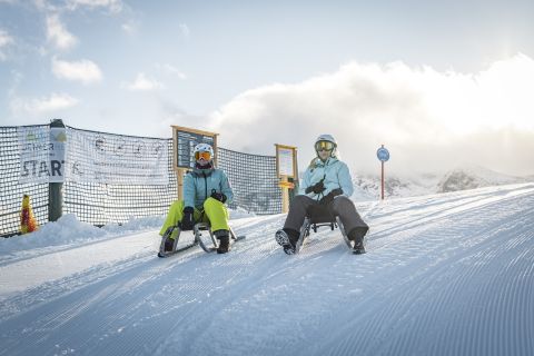 Maximaler Fahrspaß auf der Rodelbahn Jennerhex