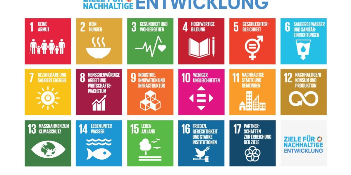 17 SDGs für nachhaltige Entwicklung