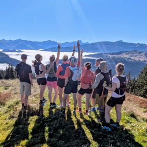Über den Wolken beim Explorer Hotels Trailrunning Camp in Oberstdorf