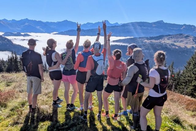 Über den Wolken beim Explorer Hotels Trailrunning Camp in Oberstdorf