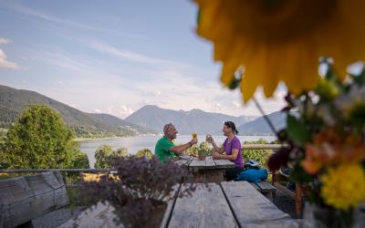 Egal ob Sommer oder Frühherbste: Rund um das Gut  Kaltenbrunn am Tegernsee lässt es sich gut Radfahren.