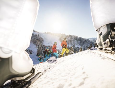 Op de Spitzingsee in Opper-Beieren worden regelmatig skicursussen gegeven.