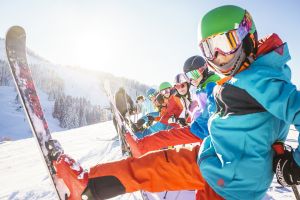 Auch Kinder kommen auf ihre Kosten: Skifahren ist auch für die Kleinen am Sudelfeld möglich.