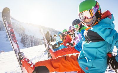 Children also get their money's worth: skiing is also possible for little ones at Sudelfeld.