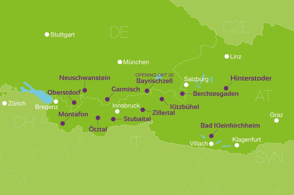 Map Exhs présente 12 emplacements avec une ouverture en octobre
