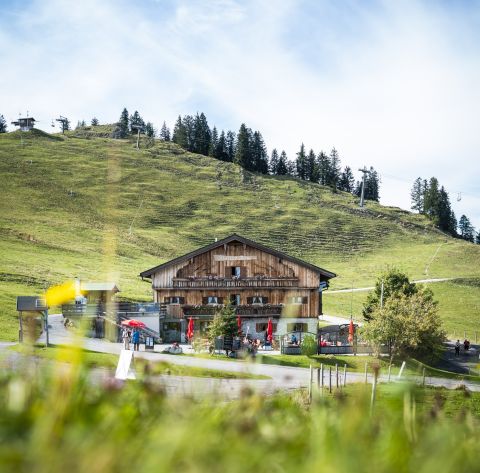 Il rifugio di montagna Walleralm è facilmente accessibile per gli appassionati di mountain bike e gli escursionisti.