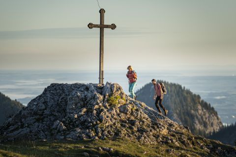 Auf dem Sudelfeld ist es möglich verschiedenen Routen zu wandern.