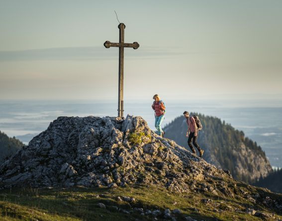 Auf dem Sudelfeld ist es möglich verschiedenen Routen zu wandern.