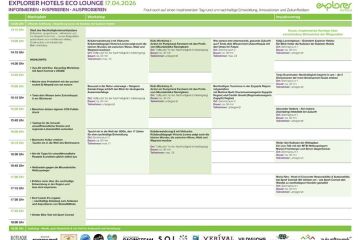 Eco Lounge 2026 Programma