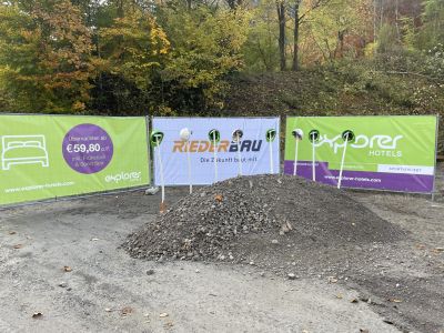 A 12. Explorer Hotel alapkőletételi ünnepségére Bayrischzellben került sor.