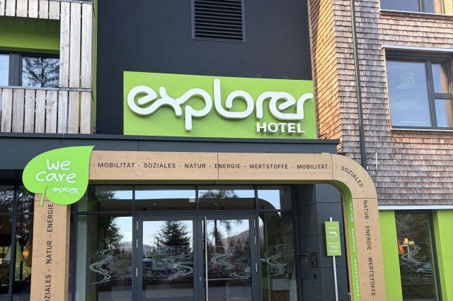 Außenansicht  Explorer Hotel Garmisch