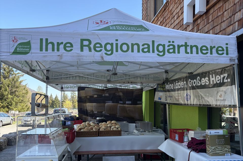 The village shop supplied the guests at the Explorer Hotels Eco Lounge in Garmisch.