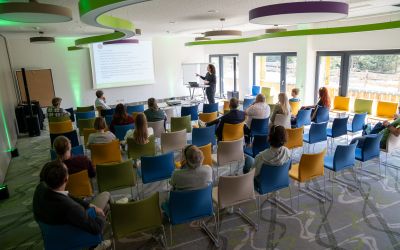 Der Impulvortrag von Katja Leveringhaus bei der Explorer Hotels Eco Lounge