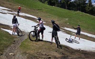Ab durch den Schnee beim Explorer Hotels Bike Camp 2026