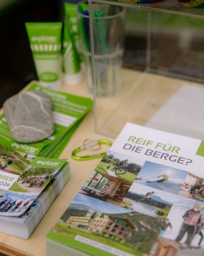 Flyer beim Radrace in Sonthofen