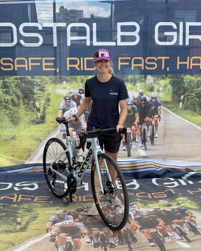 Sport Buddy Julia ist die Runde Kochertal Lite beim Ostalb Giro gefahren