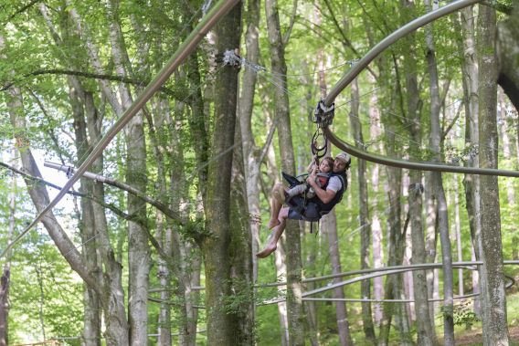 Der Familywald Ossiachersee nahe Bad Kleinkirchheim ist ein super Ausflugstipp für Familien