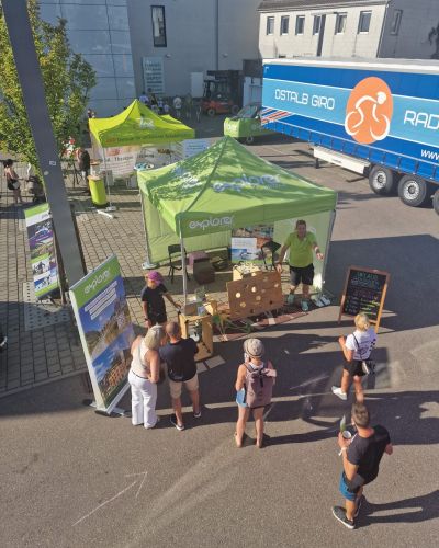 Die Explorer Hotels ziehen Besucher an beim Worldcup in Aalen