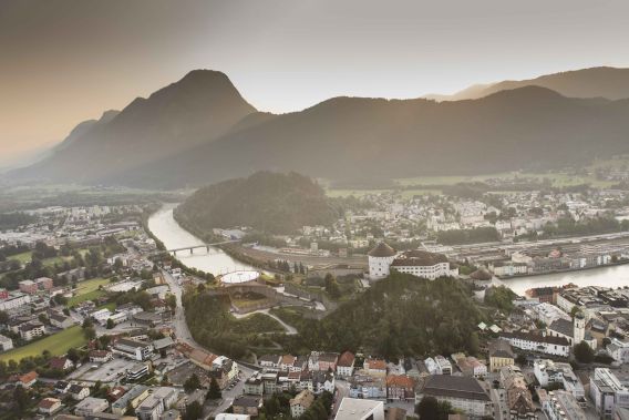 Genieße die einmalige Aussicht auf die Festung Kufstein