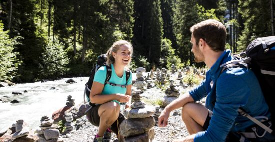 Wandern in den Bergen