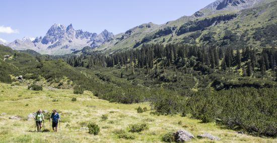 Ich liebe das Wandern im schönen Silbertal im Montafon