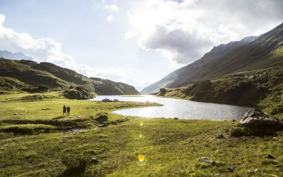 Bei Wanderungen durch das Silbertal wirst Du mit der tollen Atmosphäre am Langsee belohnt. Stärke Dich vor Deiner Tour am Frühstücksbuffet im Explorer Hotel und entspanne danach im Sport Spa mit Sauna.