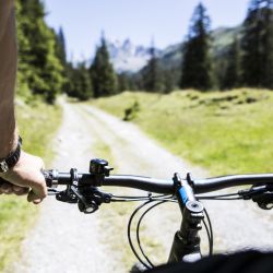 Mit dem Mountainbike durch das Silbertal im Montafon