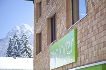 Explorer Hotel Montafon je váš lyžařský hotel v Gaschurnu. Odtud se můžete vydat do různých lyžařských středisek a strávit krásný den v horách.